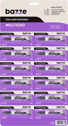 COLA BAZZE INST 3G CARTELA