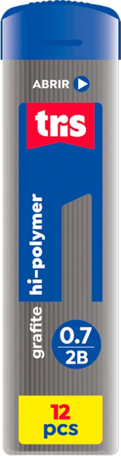 GRAFITE 0.7MM TRIS HIPOLY 2B 12MINAS
