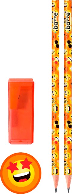 KIT ESCOLAR BAZZE EMOTION CART 4PCS