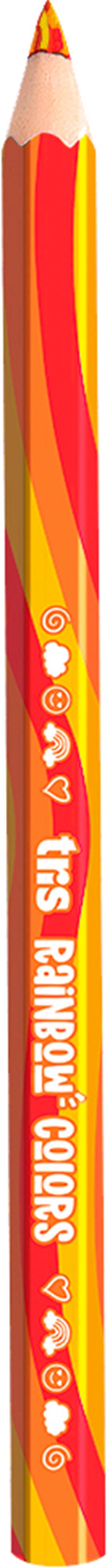 LAPIS COR TRIS RAINBOW JUMBO COLORS POTE