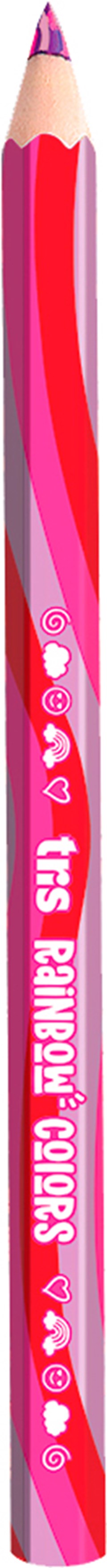 LAPIS COR TRIS RAINBOW JUMBO COLORS POTE