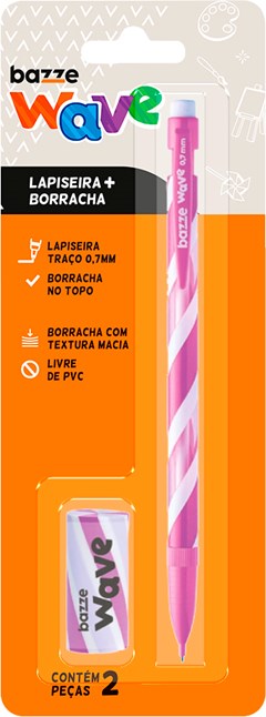 LAPISEIRA 0.7MM BAZZE WAVE + BORR BLIS