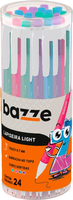 LAPISEIRA 0,7MM BAZZE LIGHT POTE SORT