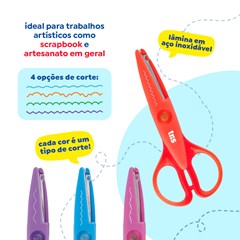 TESOURA ESC TRIS CRAFT 135MM DP