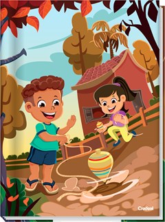 CADERNO CAPA DURA COSTURADO 1/4 CREDEAL TURMA LALA 96F