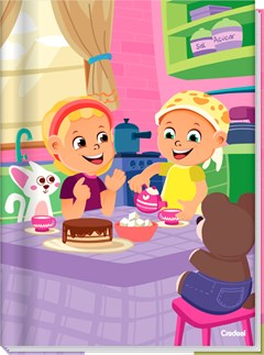 CADERNO CAPA DURA COSTURADO 1/4 CREDEAL TURMA LALA 96F