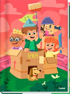 CADERNO CAPA DURA COSTURADO 1/4 CREDEAL TURMA LALA 96F