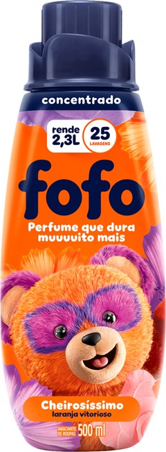 AMACIANTE FOFO 500ML CONCENTRADO LARANJA VITORIOSO