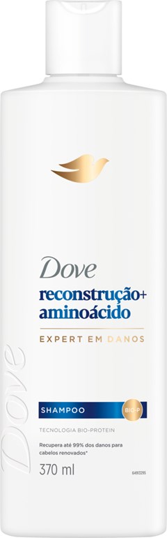 SHAMPOO DOVE 370ML RECONSTRUÇÃO + AMINOÁCIDO