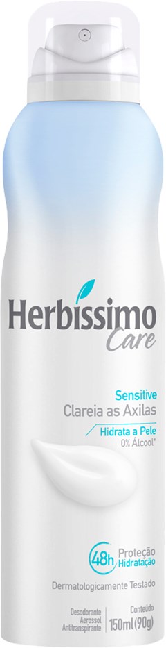 DESODORANTE DESOD AERO ANT HERBISSIMO CARE 150ML SENSITIVE