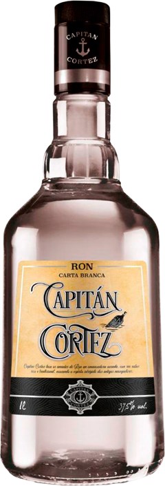 BEBIDA RUM CAPITAN CORTEZ CARTA BRANCA 1LT