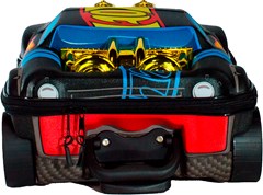 MOCHILA C RODA MAXTOY HOTWHEELS NIGHT PT