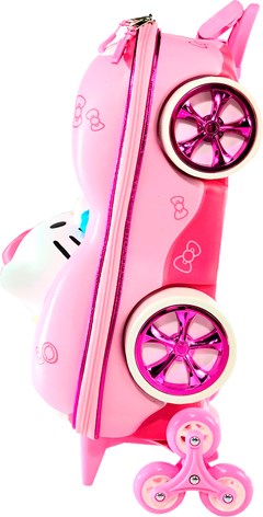 MOCHILA C RODA MAXTOY HELLO KITY CARRO