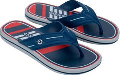 SANDÁLIA CARTAGO PALERMO II CINZA/AZUL/VERMELHO 43/44