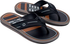 SANDÁLIA CARTAGO PALERMO II CINZA/PRETO/CASTOR 43/44