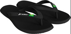 SANDÁLIA RIDER R1 BRASIL PRETO/BRANCO 35