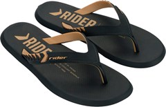 SANDÁLIA RIDER R1 PRIME  PRETO/BEGE 39