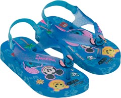 SANDÁLIA IPANEMA BABY DISNEY JOY AZUL/AZUL TRANSPARENTE 22