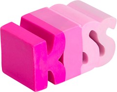 BORRACHA ESC BRW CORACAO/KISS ROSA SORT