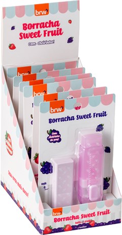 BORRACHA ESC BRW RETRATIL CHEIRO MOR/UVA