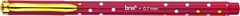 CANETA BRW UNIC STAMP 0.7 AZUL