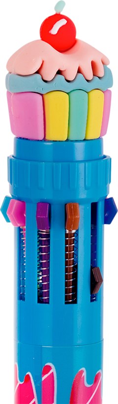 CANETA BRW TUTTIFRUTTI 10 CORES 0.7 SORT