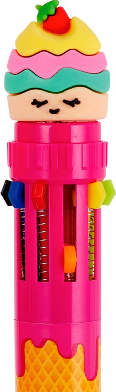 CANETA BRW TUTTIFRUTTI 10 CORES 0.7 SORT