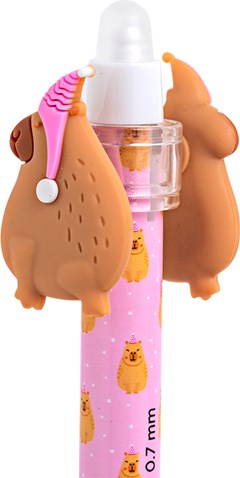 CANETA BRW CAPIVARA APAGAV 0.7 AZUL SORT