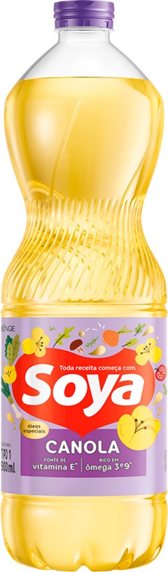 ÓLEO CANOLA SOYA 900ML PET
