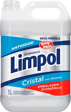 DETERGENTE LÍQUIDO LIMPOL 5LT CRISTAL