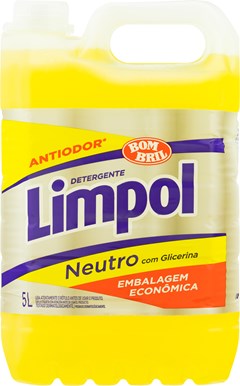 DETERGENTE LIQUIDO LIMPOL 5LT NEUTRO