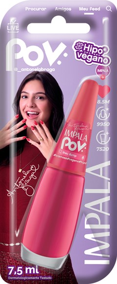 ESMALTE IMPALA BL CREMOSO POV MEU DUMP