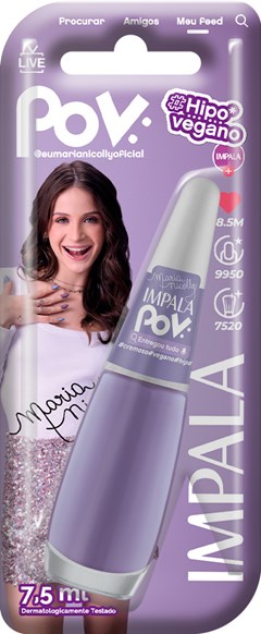 ESMALTE IMPALA BL CREMOSO POV ENTREGOU TUDO