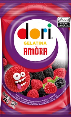 BALA GELATINA DORI 60G AMORA