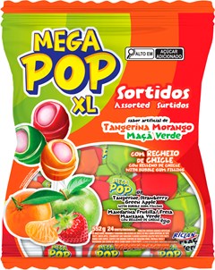 PIRULITO POP MEGA 23G SORTIDO