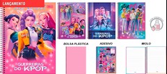 CADERNO CAPA DURA UNIVERSITARIO TILIB KPOP 1M 80F