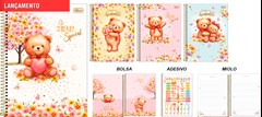 CADERNO CAPA DURA UNIVERSITARIO TILIB LOVE BEARS 10M 160F