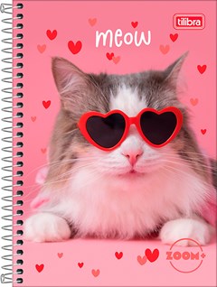 CADERNO CAPA DURA TILIBRA ESPIRAL 1/4 ZOOM+ FEM 200F