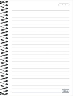 CADERNO CAPA DURA TILIBRA ESPIRAL 1/4 ZOOM+ MASC 96F