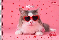 CADERNO CARTOGRAFIA CAPA DURA TILIBRA ESPIRAL ZOOM+ FEM 96F