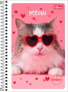 CADERNO CAPA FLEXIVEL TILIBRA ESPIRAL 1/4 ZOOM+ 96F