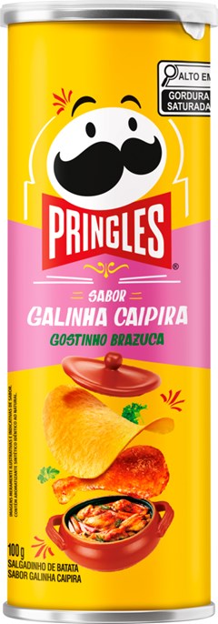 BATATA PRINGLES 100G GALINHA CAIPIRA LT