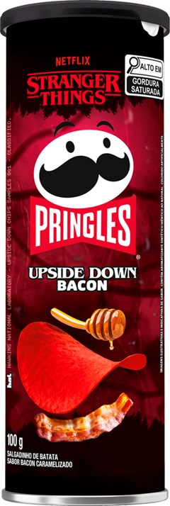 BATATA PRINGLES 100G NETFLIX BACON LATA