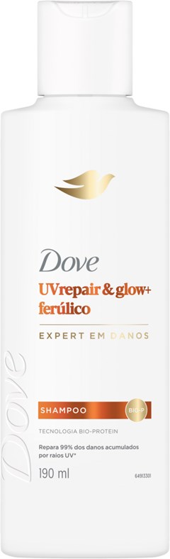 SHAMPOO DOVE 190ML UV REPAIR & GLOW