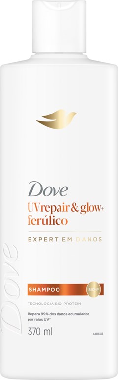 SHAMPOO DOVE 370ML UV REPAIR & GLOW