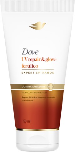 CONDICIONADOR DOVE 250ML UV REPAIR & GLOW