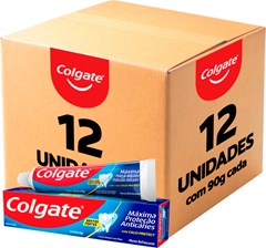 CREME DENTAL COLGATE MÁXIMA PROTEÇÃO ANTICÁRIES 90G