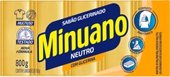 SABÃO BARRA MINUANO 160G GLICERINADO NEUTRO 20