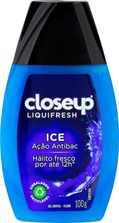 CREME DENT CLOSE UP LIQFRESH 100GR ICE GEL
