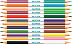 LAPIS COR 24 COR F.C MULTICOR 12 LAPIS BICOLOR